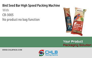 2 CB 300S high speed bird seed bar packing machine in Australia