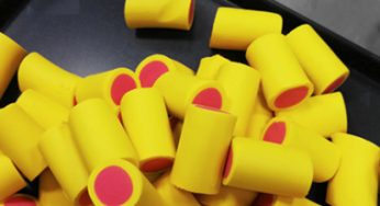 Zwei-Farben-Sandwich-Plastridin-Extrudier- und Schneidemaschine