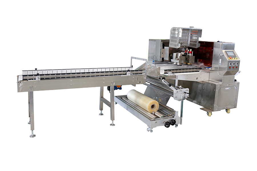 a large down film roll flow packing machine module 1200xs