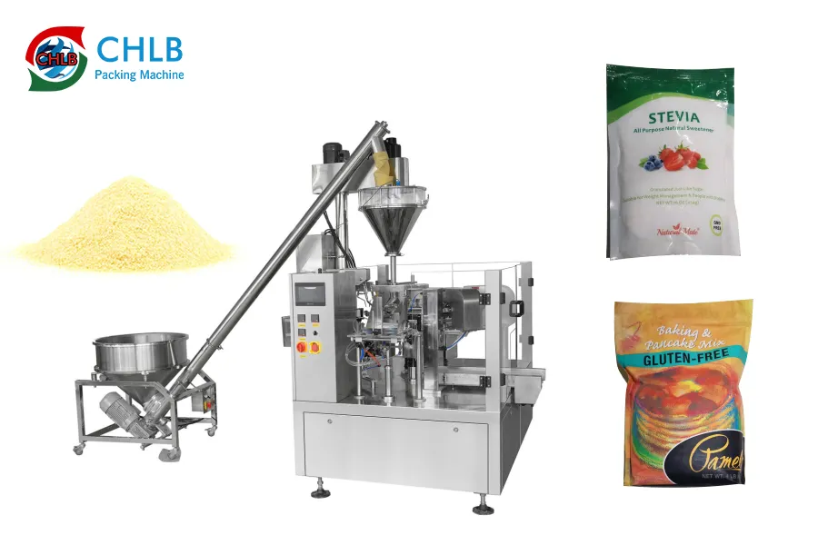 machine-à-emballer-de-grands-sacs-préfabriqués-pour-farine-de-maïs
