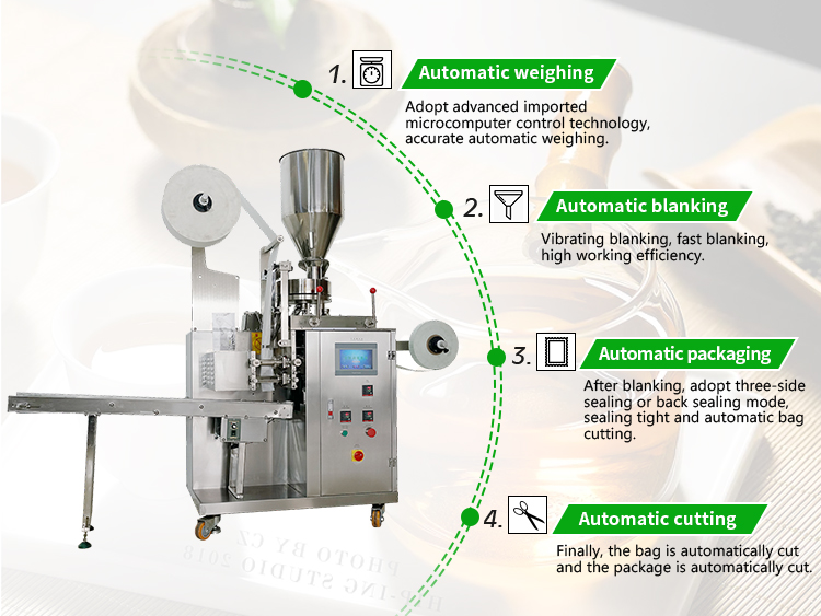 Tea Bag Packing Machine working p principle