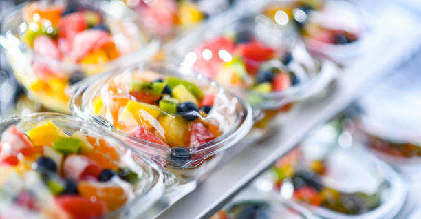 packed fresh fruit