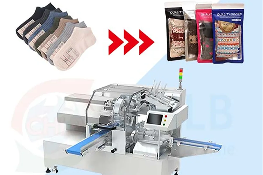 Máquina de embalagem de meias TD 200sk