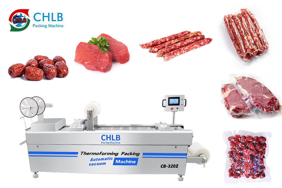 The Compact Thermoforming Packing Machine with MAP System CB-320Z