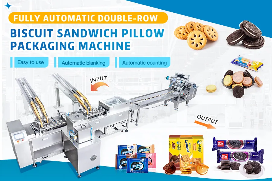 121L Single Feeder High Speed Biscuit Sandwiching Machine