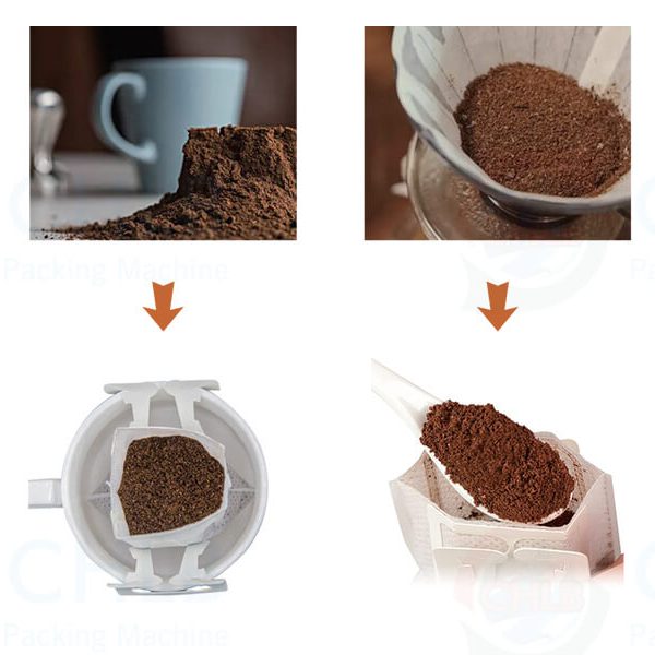 drip coffee powder